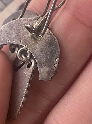 Pendientes Plata con Coral