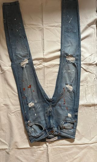 Pack 2 Pantalones Vaqueros Bershka talla 32