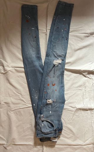 Pack 2 Pantalones Vaqueros Bershka talla 32