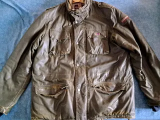 Parka Napapijri incerata verde