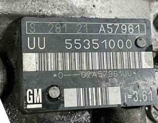 Caja cambios 55351000 opel astra g coupe 139172