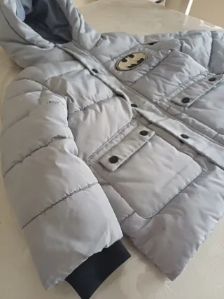 Giubbotto Batman bimbo grigio