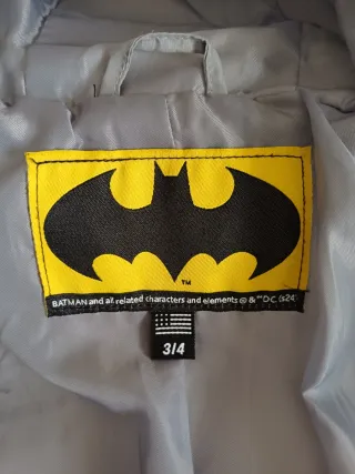 Giubbotto Batman bimbo grigio