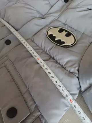 Giubbotto Batman bimbo grigio