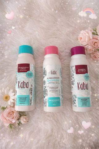 Trío Kaba: Shampoo, Acondicionador y Mascarilla