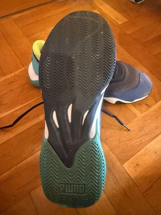 Zapatillas Puma Talla 42 Azul/Gris