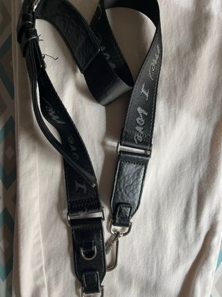 Correa Desigual Negra y Plateada