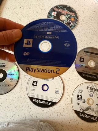 Lote 6 Juegos PS2: God of War, FIFA, Tekken 3