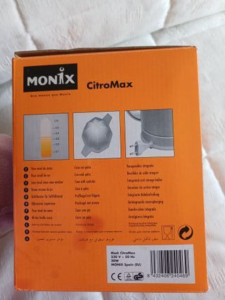 Exprimidor eléctrico Monix