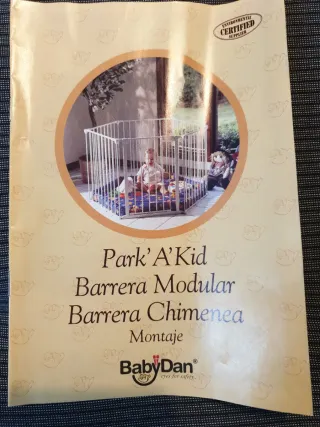 Parque infantil / Barrera chimenea bebés Baby Dan