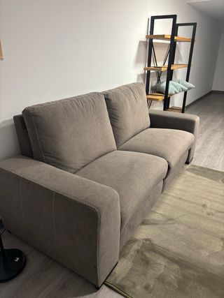 Sofá eléctrico 2 plazas gris