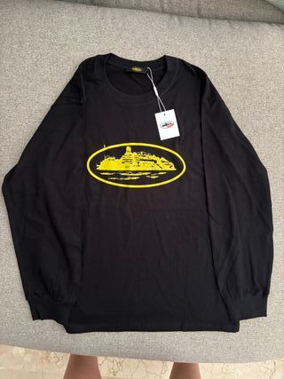 Camiseta Corteiz Negra Talla M