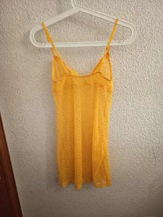 Camisón Blanco amarillo