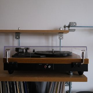 Tocadiscos Wiibo Negro/Marrón