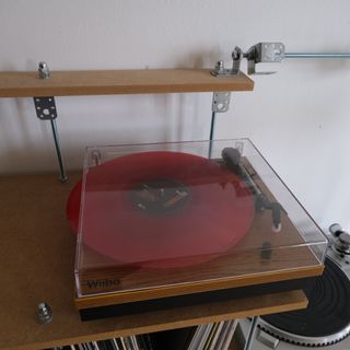 Tocadiscos Wiibo Negro/Marrón