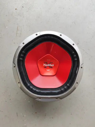 Subwoofer Sony Xplod 14 1400W + cajon