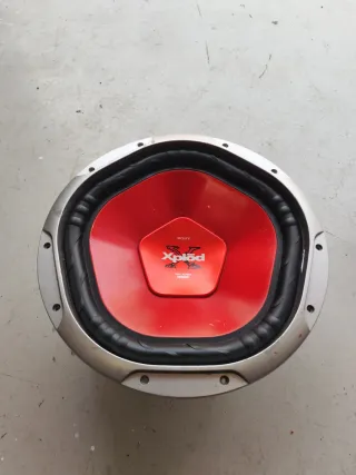 Subwoofer Sony Xplod 14 1400W + cajon