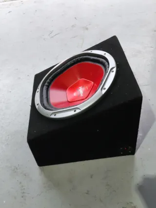 Subwoofer Sony Xplod 14 1400W + cajon