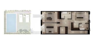 Casa adosada en venta en Campos