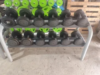 Rack Mancuerne Technogym 10,12,14,16