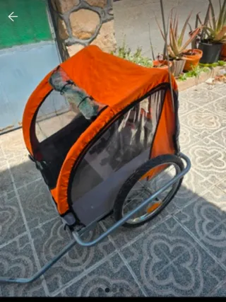 Remolque para niños