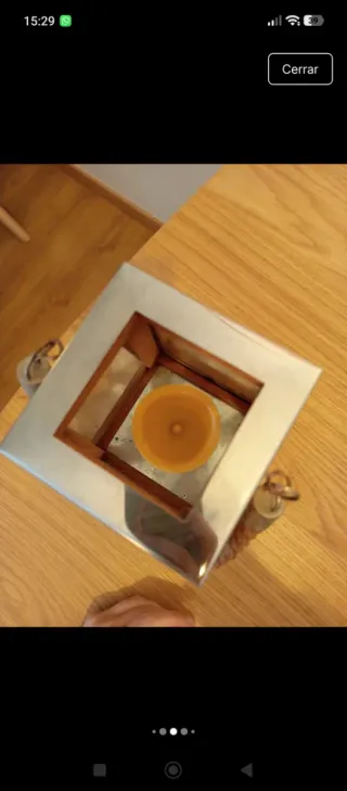 Faroles decorativos con luz