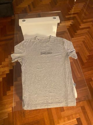 Camiseta Calvin Klein Gris