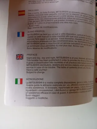 Mitsubishi Motors Dealer Network Manuale