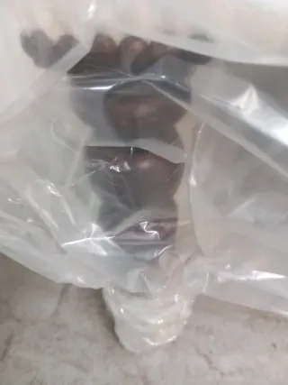 Banco tapizado beige