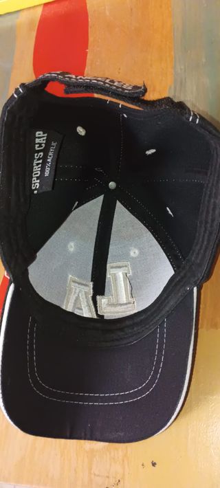 Gorra LA Los Angeles Negra Ajustable