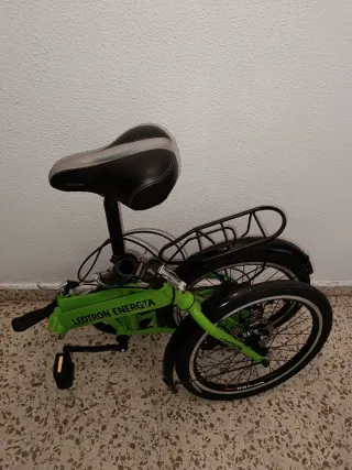 Bicicleta Plegable Leotron Energya Verde