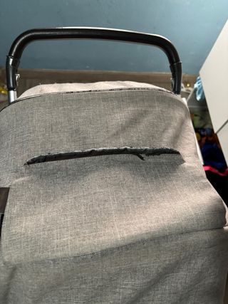 Silla de paseo bebé gris