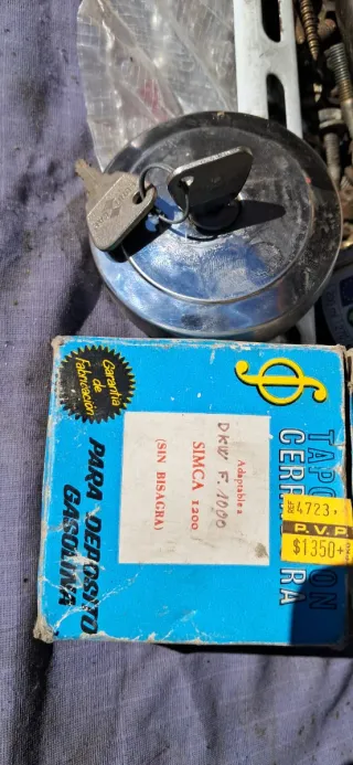 Tapa gasolina Simca con llave