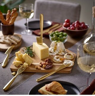 Set 4 Cuchillos para Queso IKEA TILLAGD Dorado