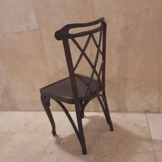 6 Sillas Estilo Vienes Madera Oscura