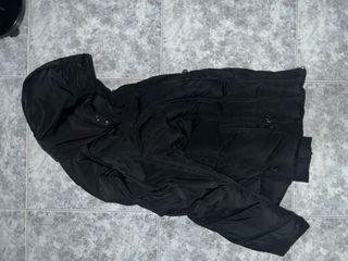 Chaqueta Calvin Klein Negra Forro Animal Print