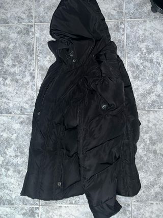 Chaqueta Calvin Klein Negra Forro Animal Print