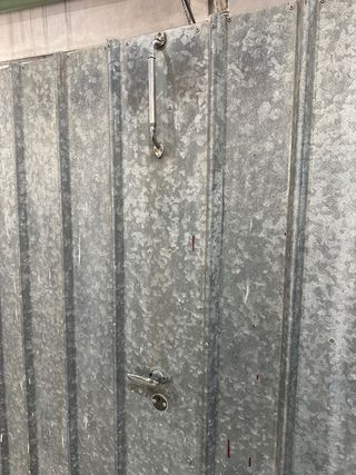 Puerta de garaje metálica