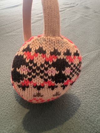 Orejeras de invierno con diseño