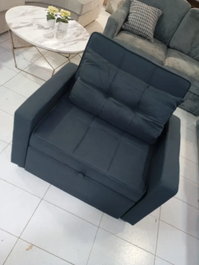 Sofá cama 1 plaza tela