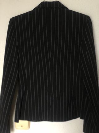 Americana mujer rayas