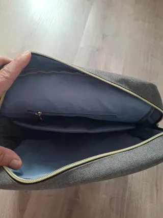 Mochila HASAGEI Lona Gris y Marrón