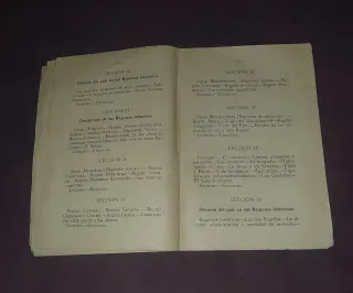 Programa Geografía de España antiguo