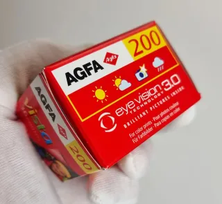 AGFA VISTA Lote 2 carretes 36 fotos (35 mm) NUEVOS