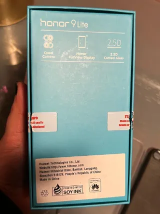 Honor 9 Lite 32GB Smartphone. Nuovo