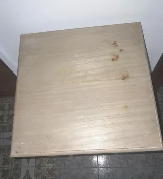 Mesita auxiliar vintage madera