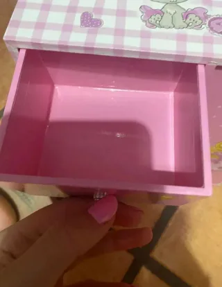 Armario joyero infantil rosa