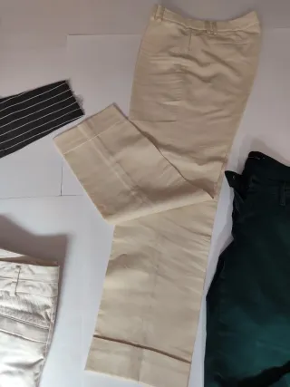Lote pantalones Massimo Dutti y Stradivarius.