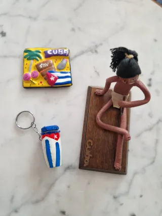 3×1!Figura+Llavero+Imán de Cuba