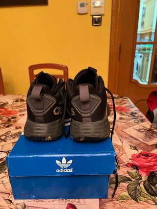 Adidas Ownthegame Zapatillas Negras y Grises